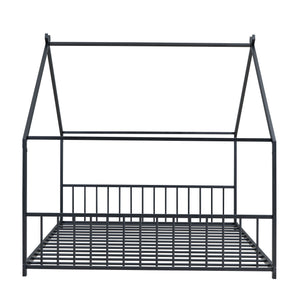 Metal House Bed