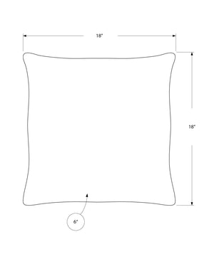 Pillows, Square, Insert Included, Decorative Throw, Hypoallergenic, Modern - Best Buy Furniture