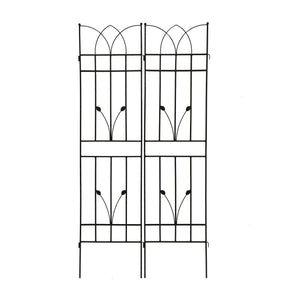 Metal Garden Trellis Rustproof For Climbing Plants Outdoor Flower Support