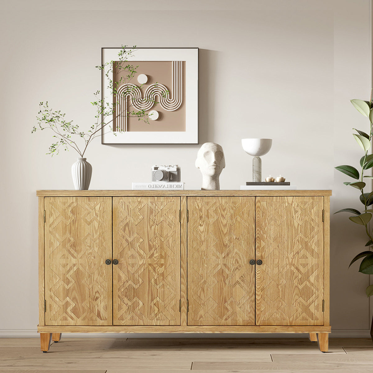 Vintage Corner Cabinet