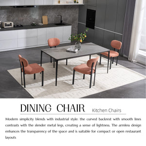 Dining Armless Chairs (Set of 2)
