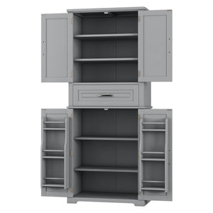 Bathroom Storage Cabinet With Multifunctional Storage Space, Drawer With Slide Rails, Adjustable Shelf