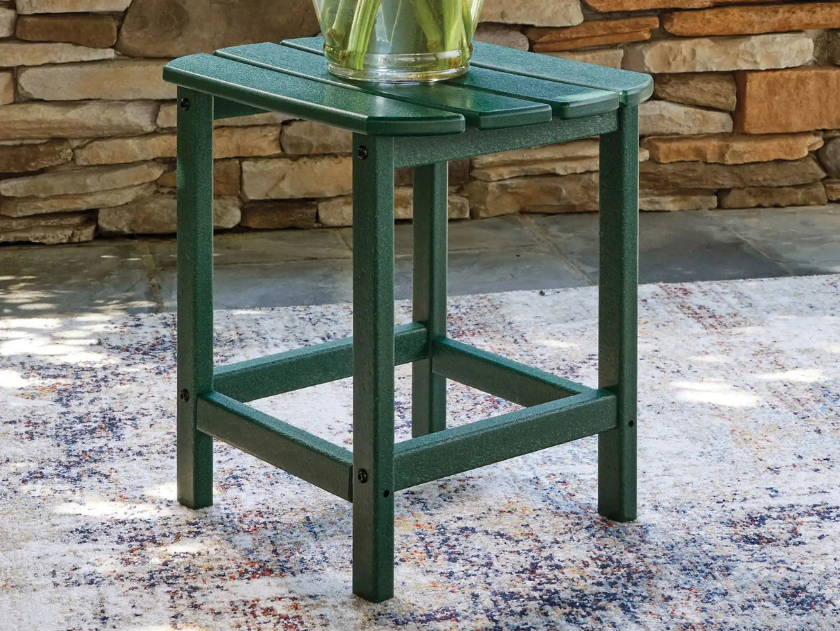 Sundown Shores - Rectangular End Table - Green - Best Buy Furniture
