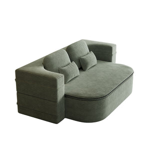 2 In 1 Foldable Sofa Bed With Multi Functional Blanket