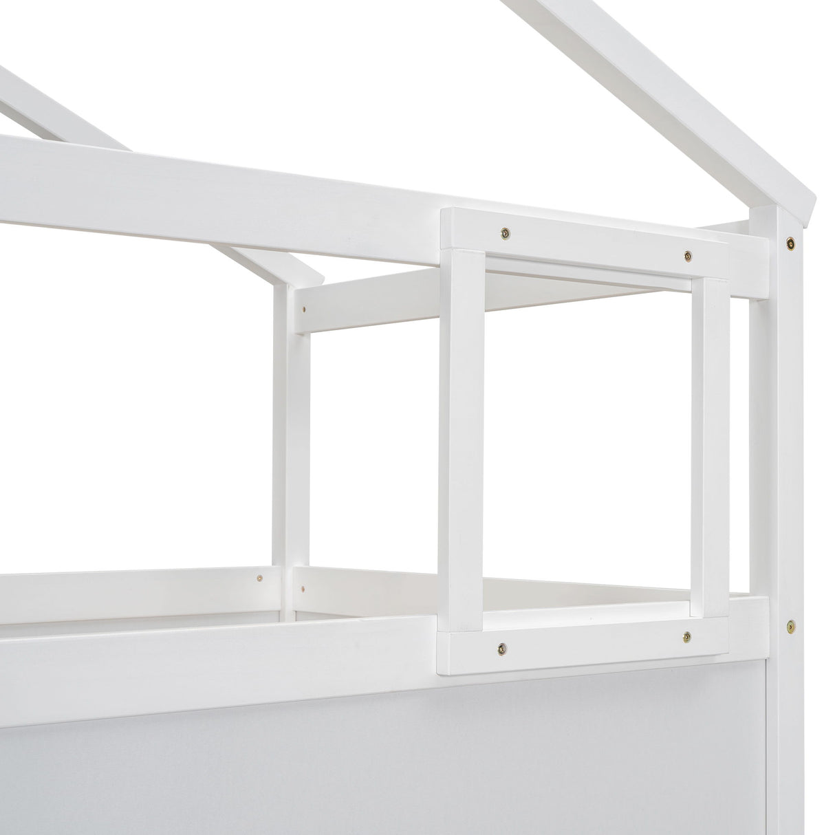 House Style Bunk Bed With Storage Staircase And board
