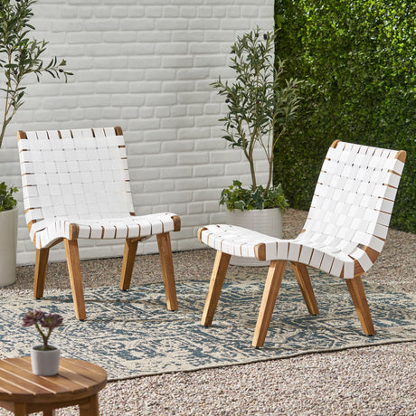 Charlotte - Lounge Chair - White - Best Buy Furniture