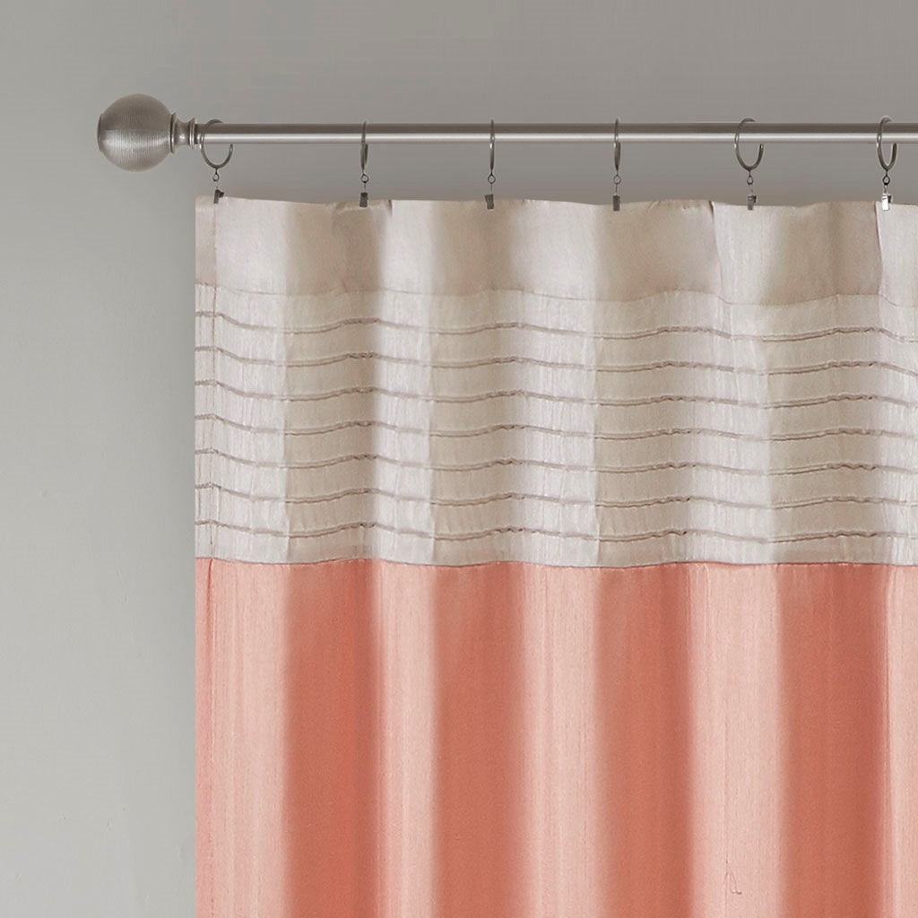 Polyoni Pintuck Curtain Panel (Only 1 Pc Panel)