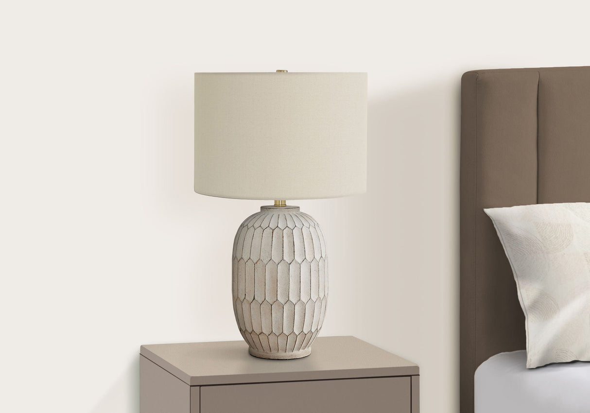 Table Lamp, Lighting, Transitional - Cream - Best Buy Furniture