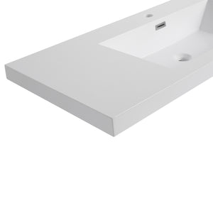 42" Bathroom Resin Sink