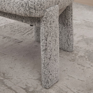 Armless Curved Back Accent Chairs