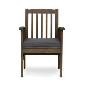 Casa - Acacia Dining Chair Set With Cushions,