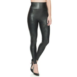 SPANX Ready to Wow Faux Leather Shaping Leggings
