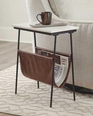 Etanbury - Accent Table - Brown / Black / White - Best Buy Furniture