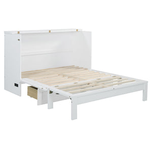 Murphy Bed With Large Drawers