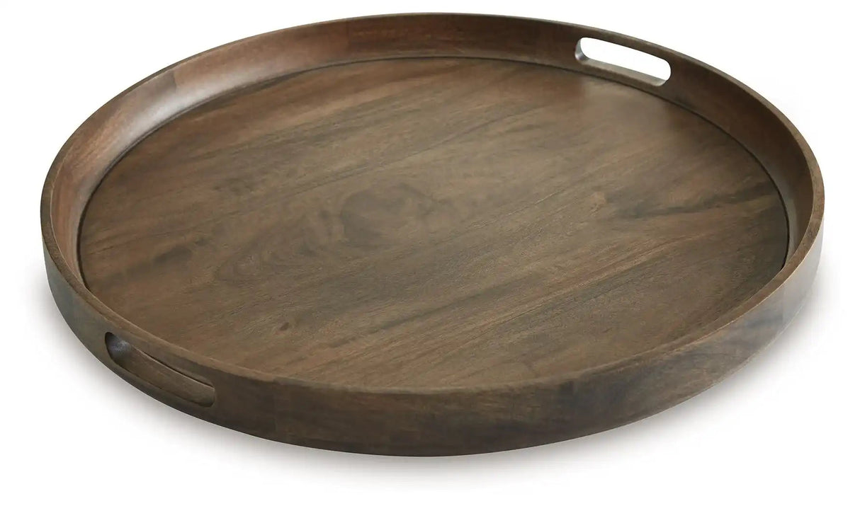 Webbworth - Tray - Gray Brown - Best Buy Furniture