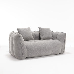 Cozy Beanbag Chair With High Resilience Foam Core For 2