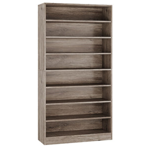9 Tier Freestanding Shoe Cabinet with Open Design
