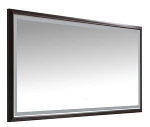 72 x 36 Inch LED Bathroom Mirror with Aluminum Frame