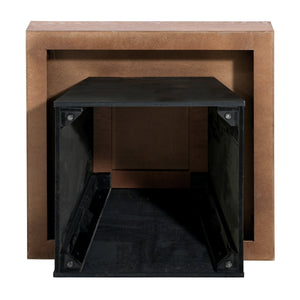 Modern Square Coffee Table for Living Room, 31.5 Inch