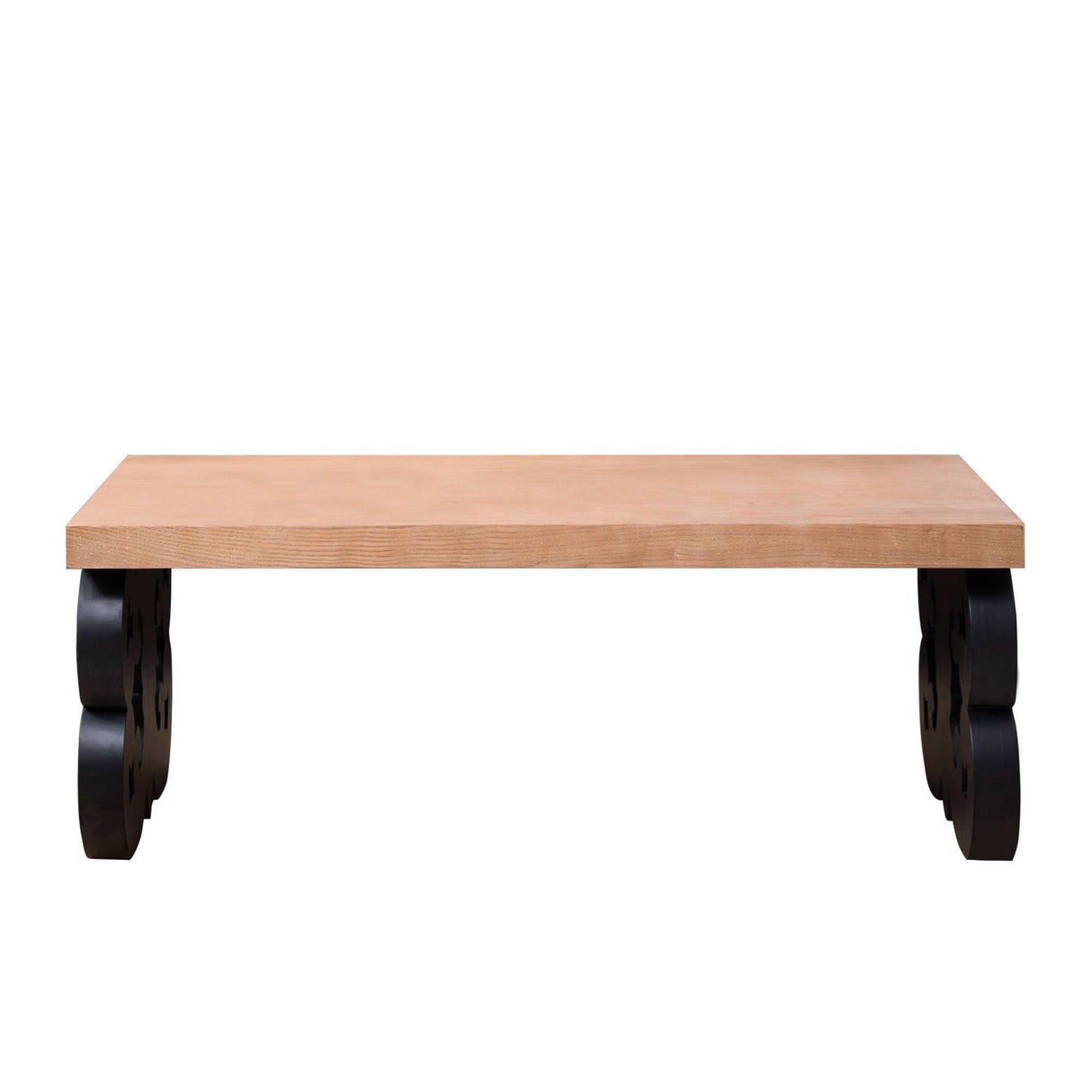 Ornate Scroll Base Coffee Table