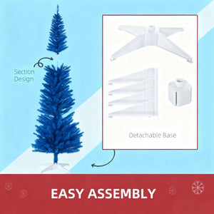 Striking 6ft Slim Pencil Artificial Christmas Tree