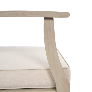Perla Left Armchair Acacia and