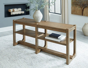 Cabalynn - Sofa Table - Light Brown - Best Buy Furniture