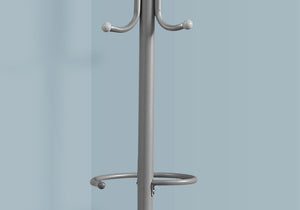 Coat Rack, Hall Tree, Free Standing, Hanging Bar, 6 Hooks, Entryway, Contemporary & Modern - Best Buy Furniture