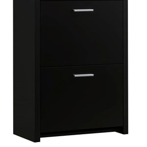 3 Drawer Shoe Rack - Black