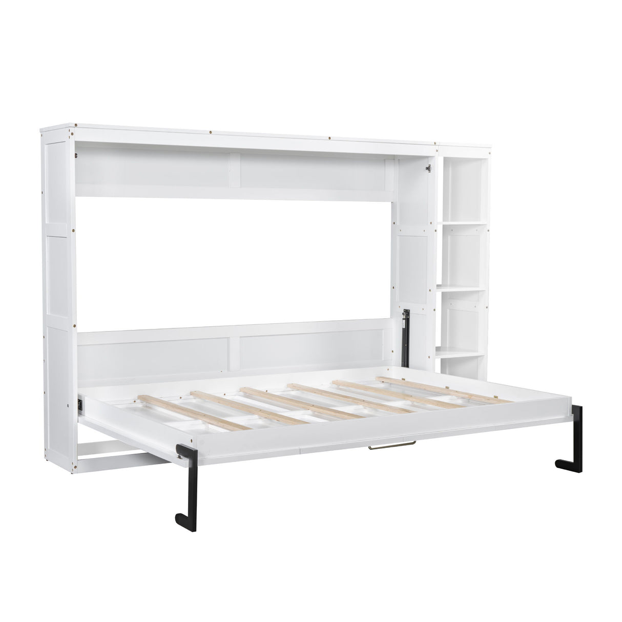 Murphy Bed With Bookshelf And Storage