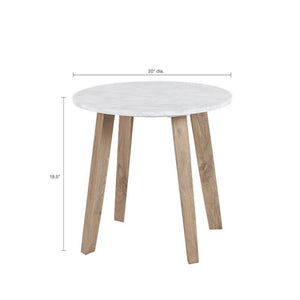 Milo - End Table - White