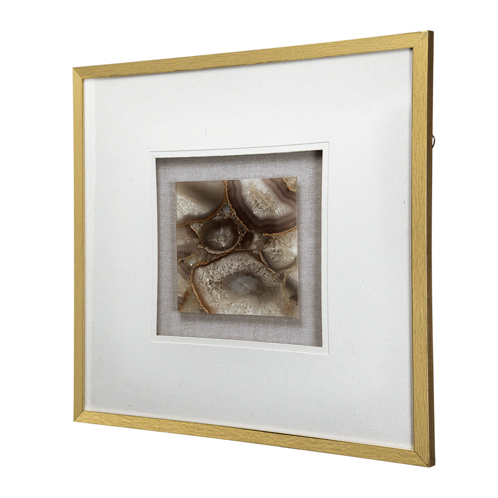 Remi Agate Shadow Box Wall Art