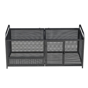 Chicken Cage, Poultry Breeding Coop - Black / Silver