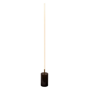 Prism - LED Floor Lamp With On / Off Switch Base - Gold / Marble