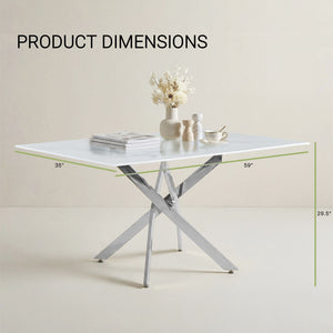 Modern Rectangular Table For Dining Room