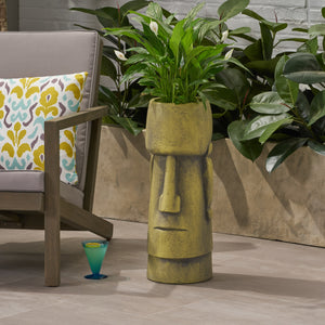 Glacier Cast Stone Urn