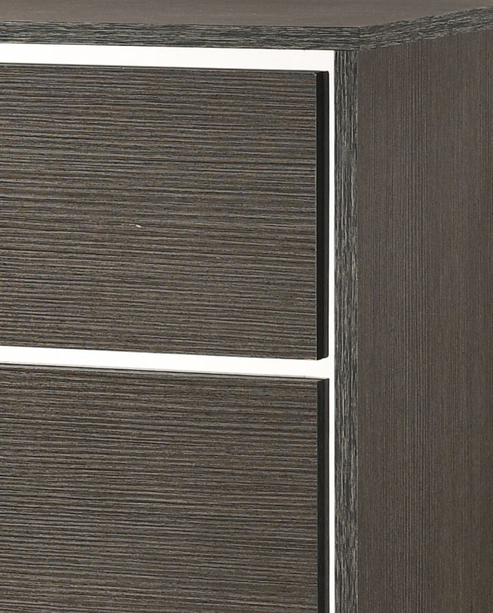 Escher - Chest - Gray / Oak - Best Buy Furniture