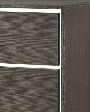 Escher - Chest - Gray / Oak - Best Buy Furniture