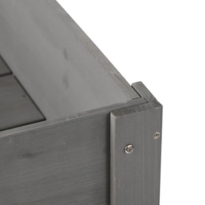 Raised Garden Bed With Legs, Elevated Planter Box For Outdoor Plants