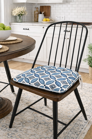 Water-Repellent U-Shape Thick Foam Patio Chair Cushions