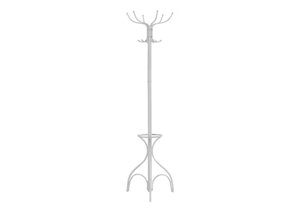 Coat Rack, Hall Tree, Free Standing, 12 Hooks, Entryway, 70"H, Umbrella Holder, Contemporary & Modern - Best Buy Furniture