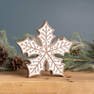 Tabletop Snowflake (Set of 2)