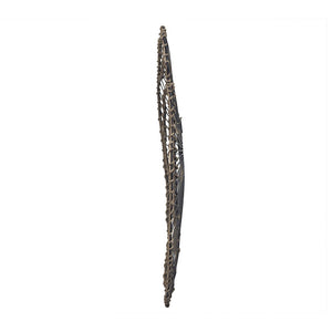 Metal Flowers Wall Decor, Transitional Wall Floral Sculpture For Foyer Porch Hallway Entrance (Set of 3) - Gold