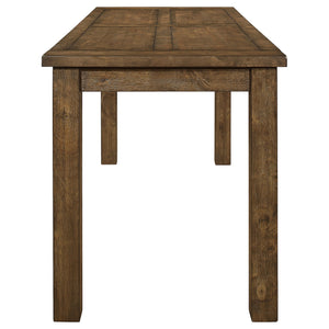 Amarillo - Rectangular Counter Height Dining Table - Rustic Brown