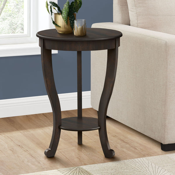 Accent End Table, 2 Tier, Traditional - Walnut - Best Buy Furniture
