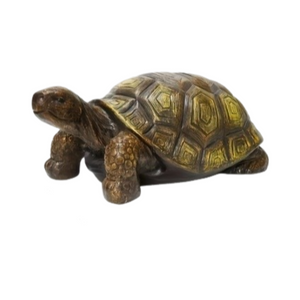 21.3" Large 3D Turtle Statue, Realistic Resin Garden Sculpture with Intricate Shell Design, Weather-Resistant Indoor & Outdoor Decor for Lawn, Balcony, Patio, Unique Home Gift & Landscape Art