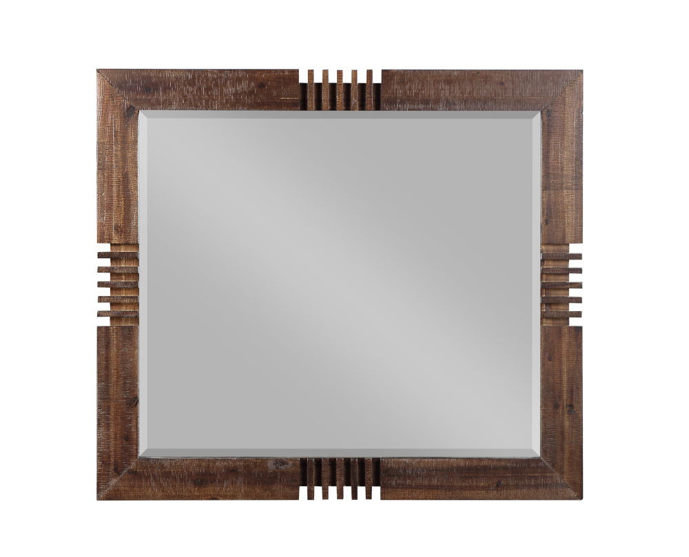Andria - Reclaimed Mirror - Oak - Best Buy Furniture