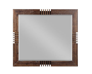 Andria - Reclaimed Mirror - Oak - Best Buy Furniture