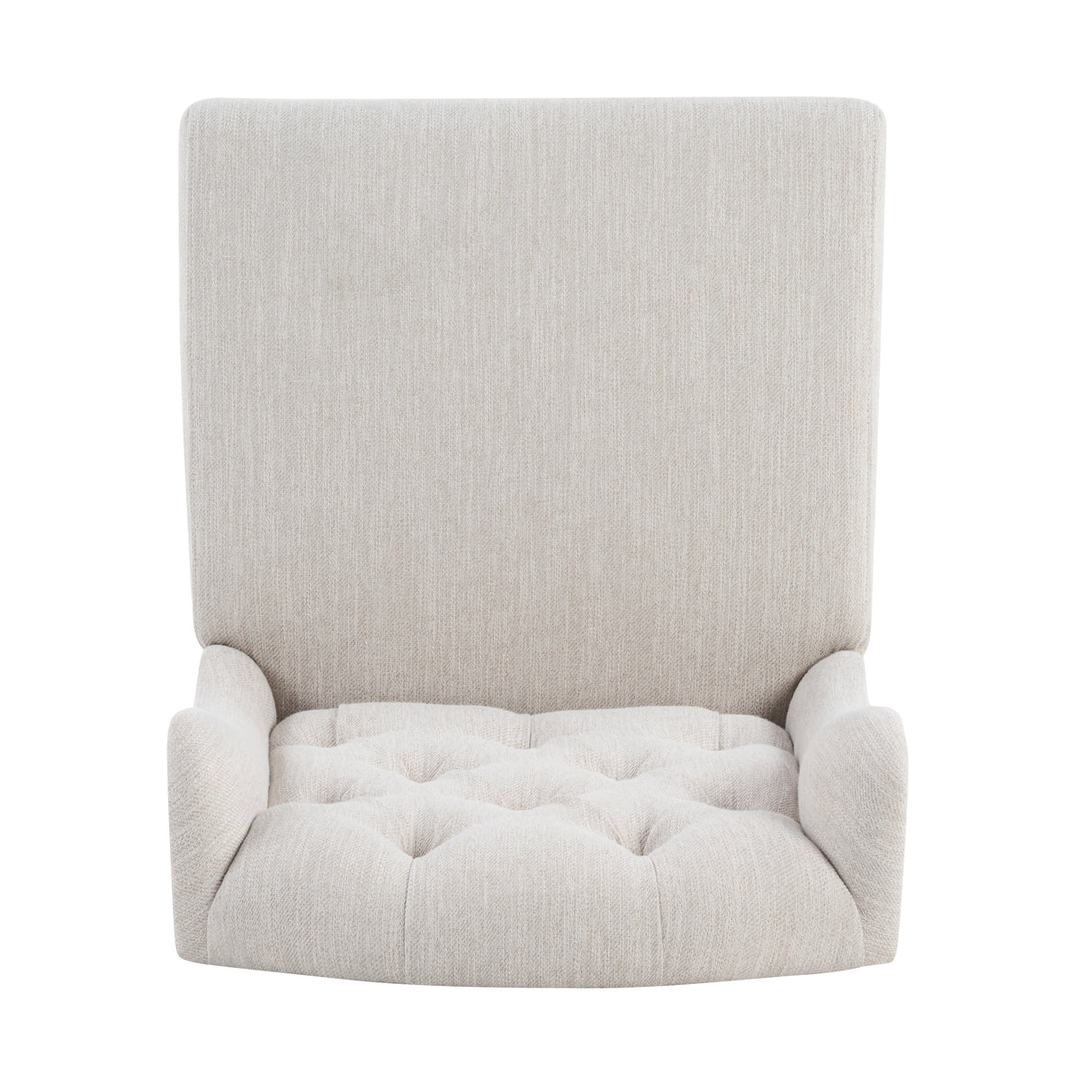 26.78'' Seat Height Vienna Contemporary Fabric Tufted Wingback Counter Stools, Set of 2
