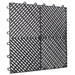 25pcs Plastic Garage Floor Mats